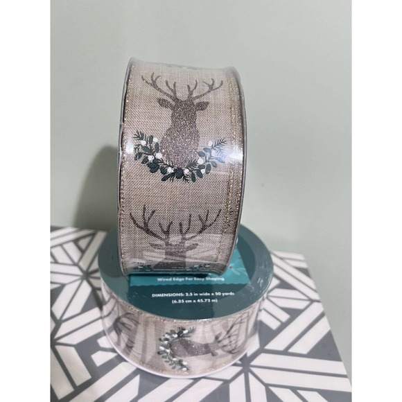 Member's Mark | Office | 2 Members Mark Christmas Tree Wire Ribbon Eo 2 ...